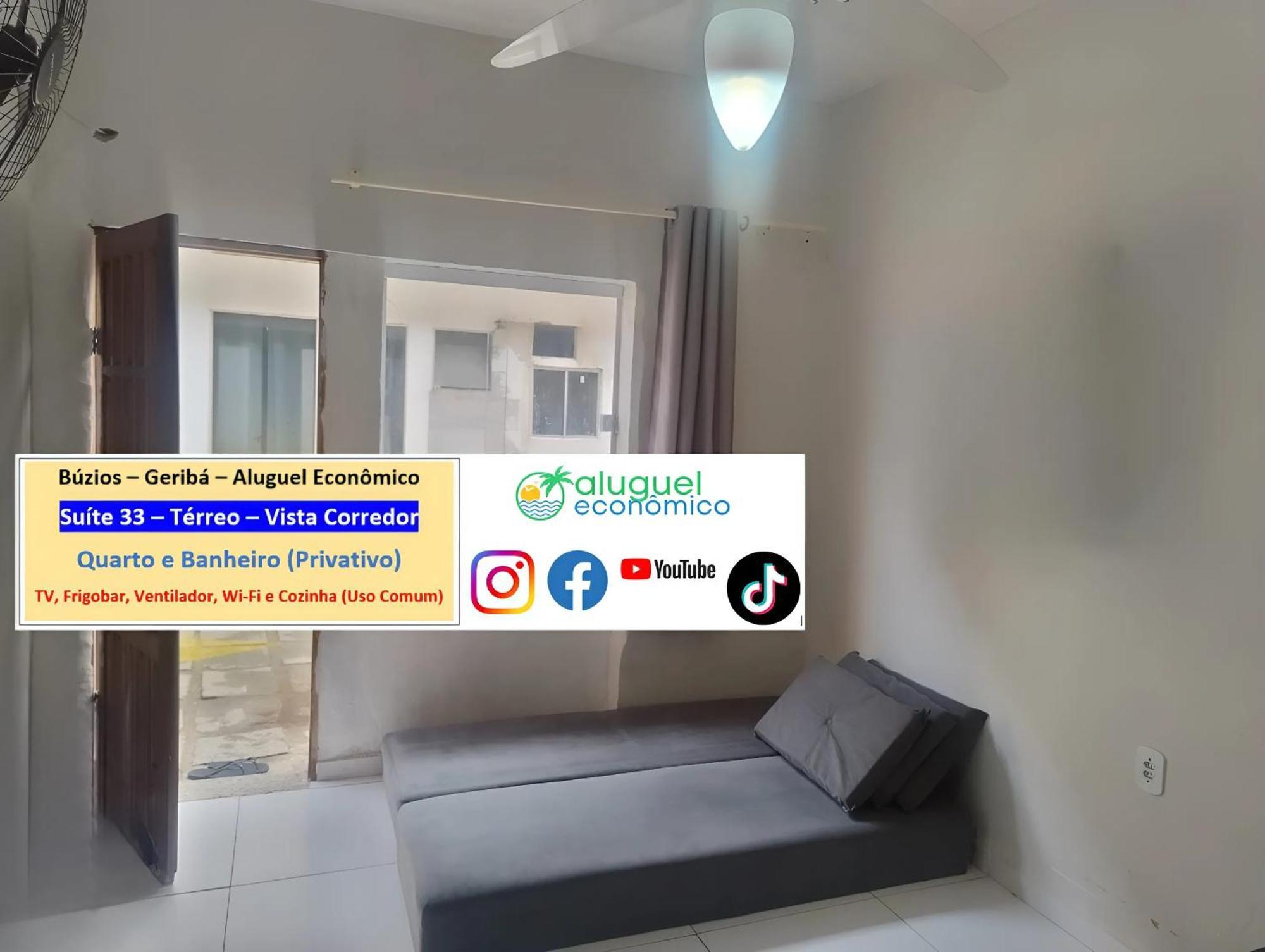 Buzios - Geriba - Suites - Aluguel Economico Exterior photo